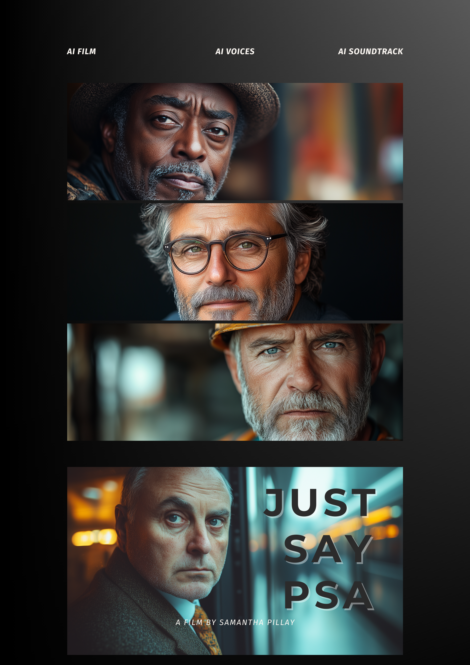 JUST SAY PSA movie poster